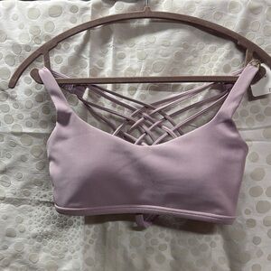 Lululemon free to be bra - size 10 - peony pink